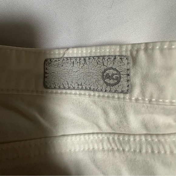 Adriano Goldschmied Women's jeans the Stevie ankle slim straight ankle White 28R - Picture 3 of 16